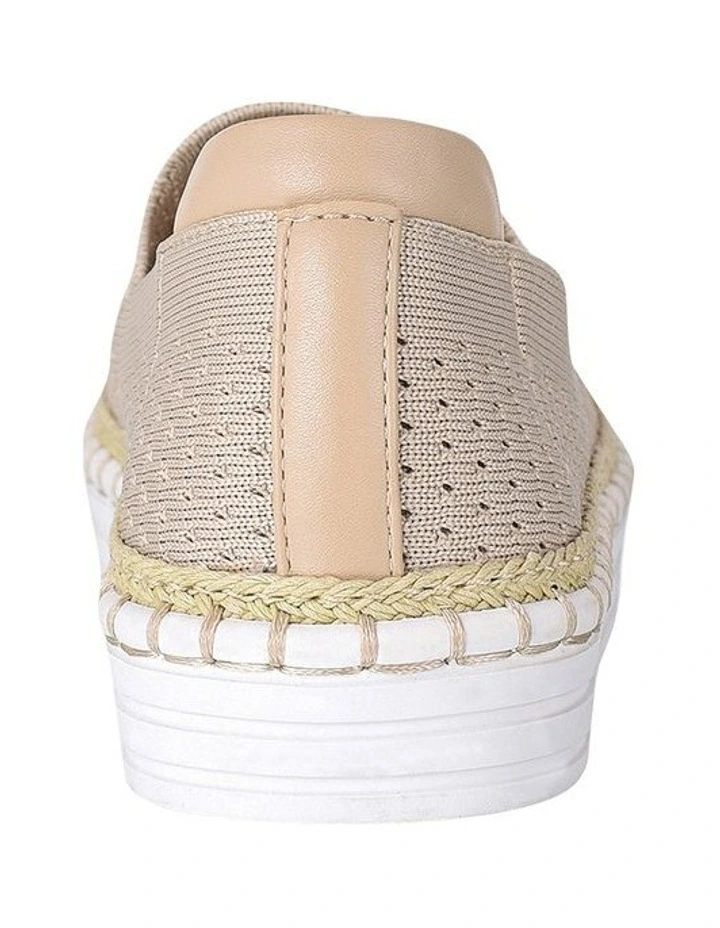 Knit Slip-on Sneaker in Natural