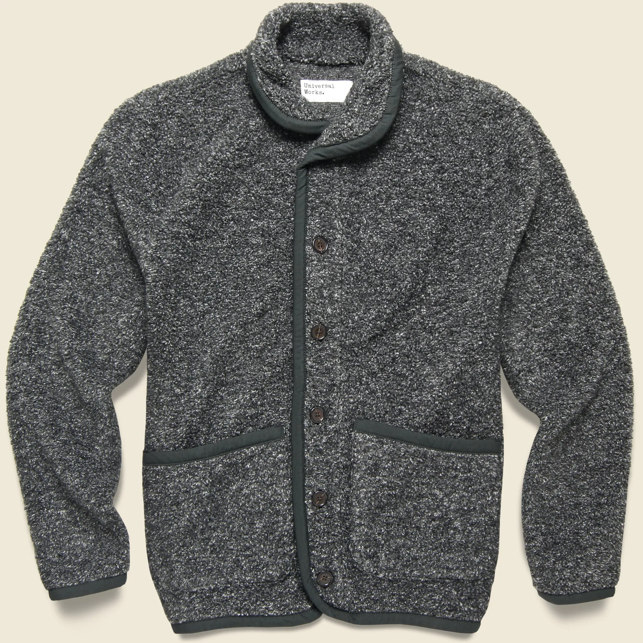 Lancaster Jacket - Charcoal Shakespeare Fleece