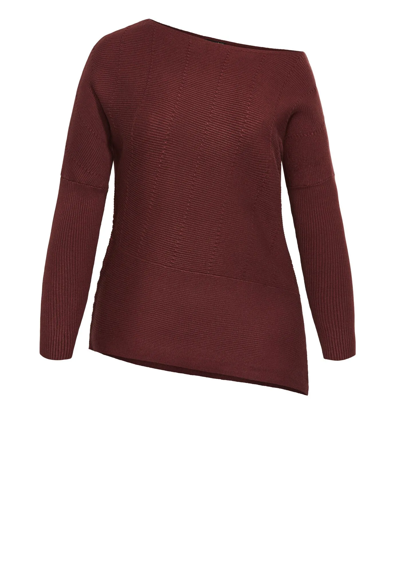 Lean In Sweater - bordeaux