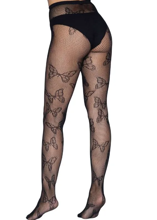 Leg Avenue Butterfly Net Tights ()