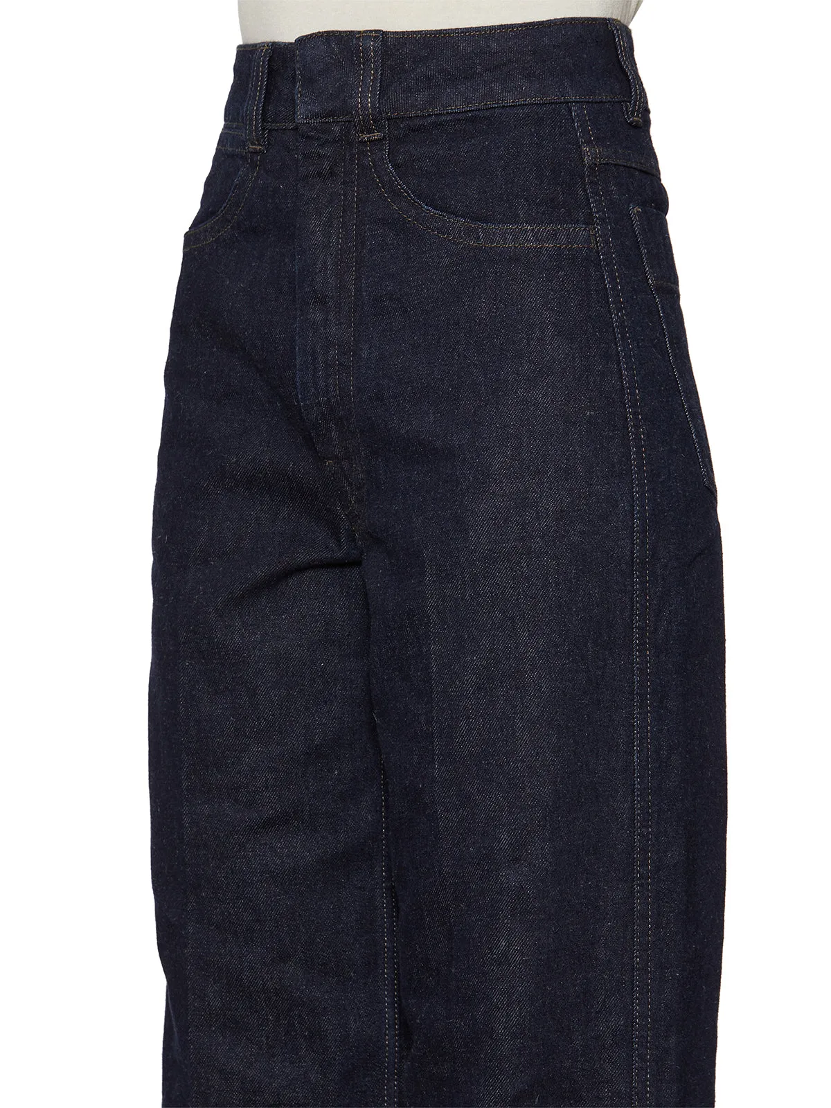 Lemaire Straight Leg Denim Jeans