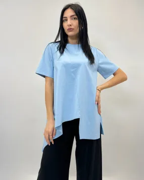 Maglia comoda con spacco