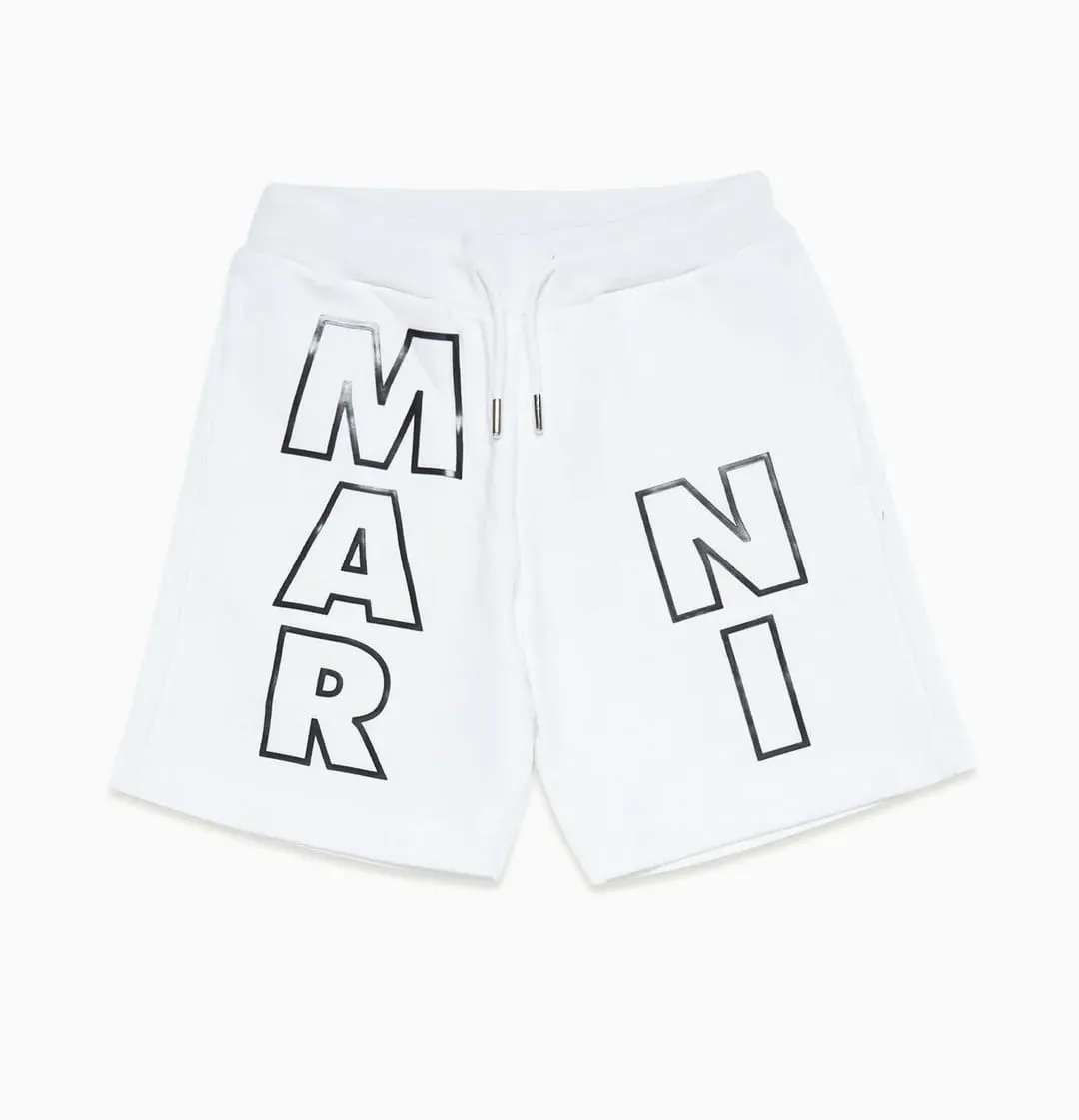 Marni Shorts Logo White