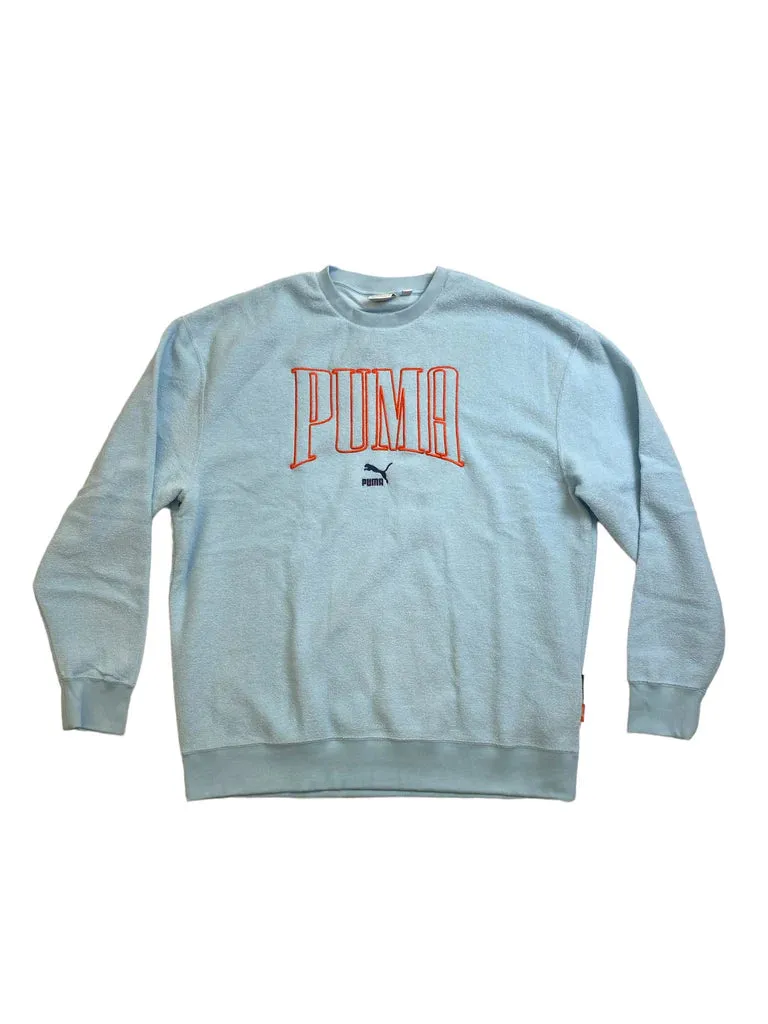 Men PUMA Classics Now & Then Crewneck Sweater