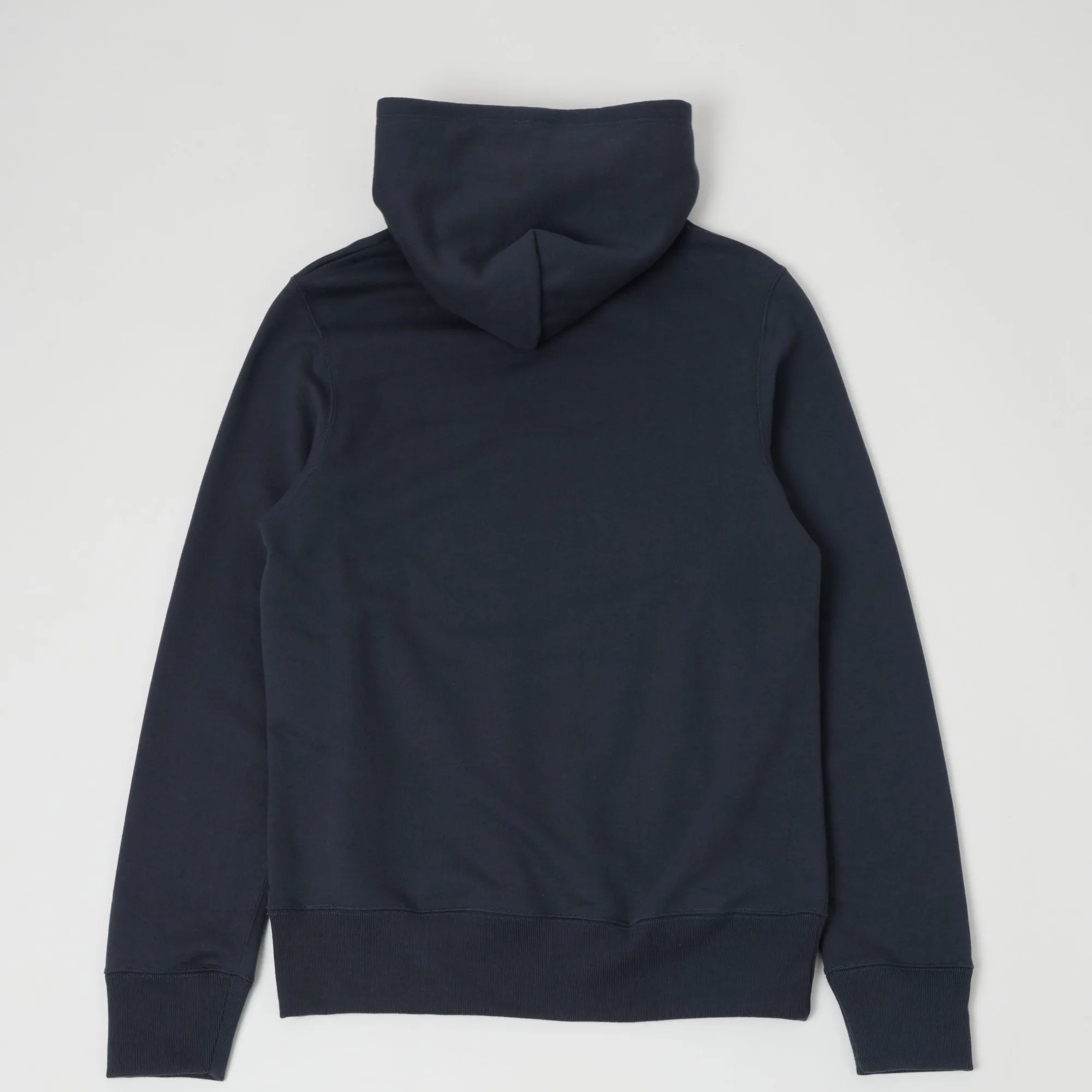 Merz b. Schwanen 382 Hooded Sweatshirt - Navy