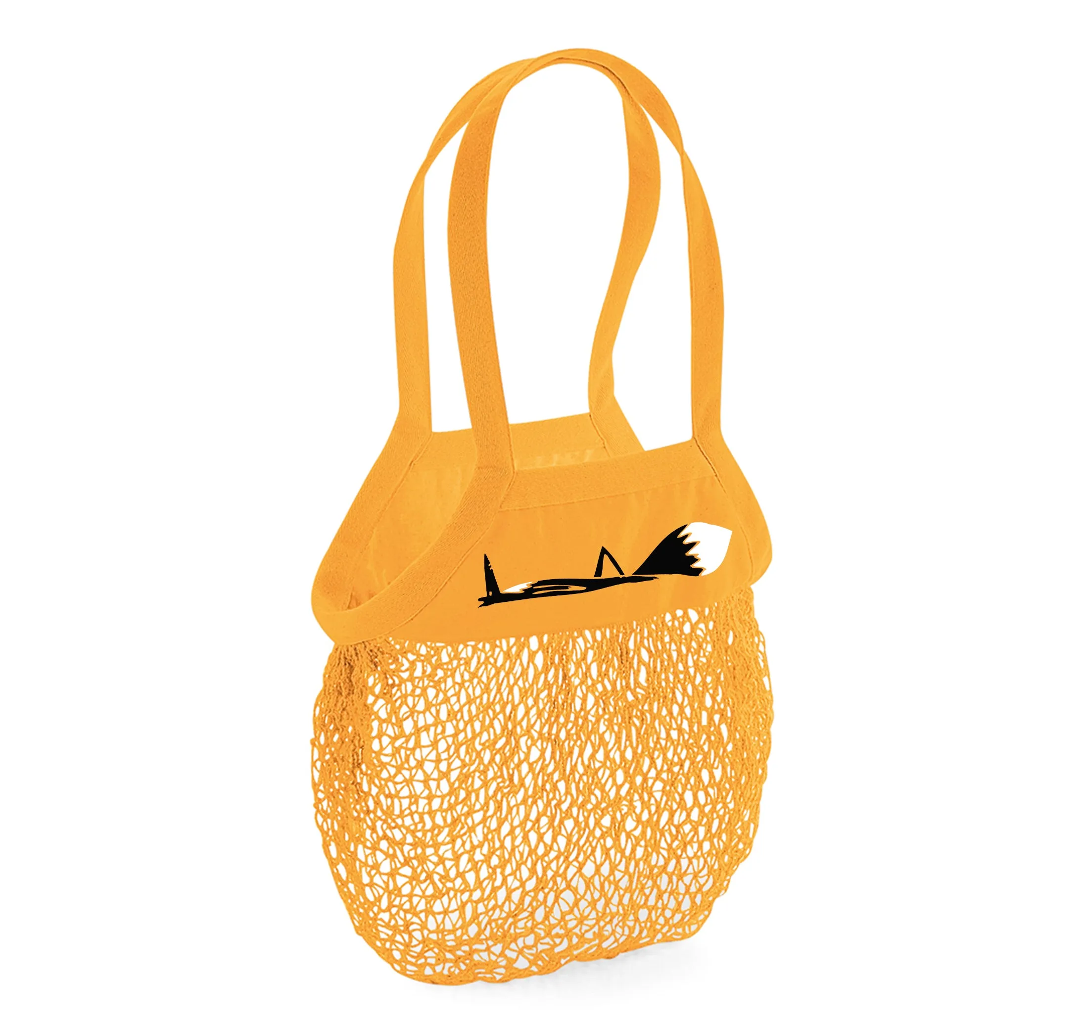 Mesh grocery bag, fox down