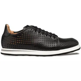 Mezlan Luce Perforated Sneaker Black (21154)