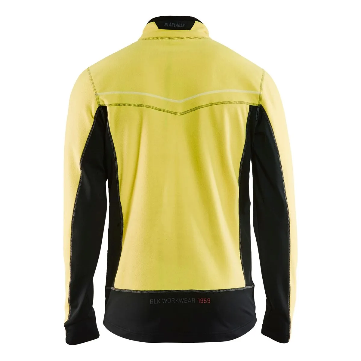 Micro Fleece Jacket 4997 High Vis Geel/Zwart - Blåkläder