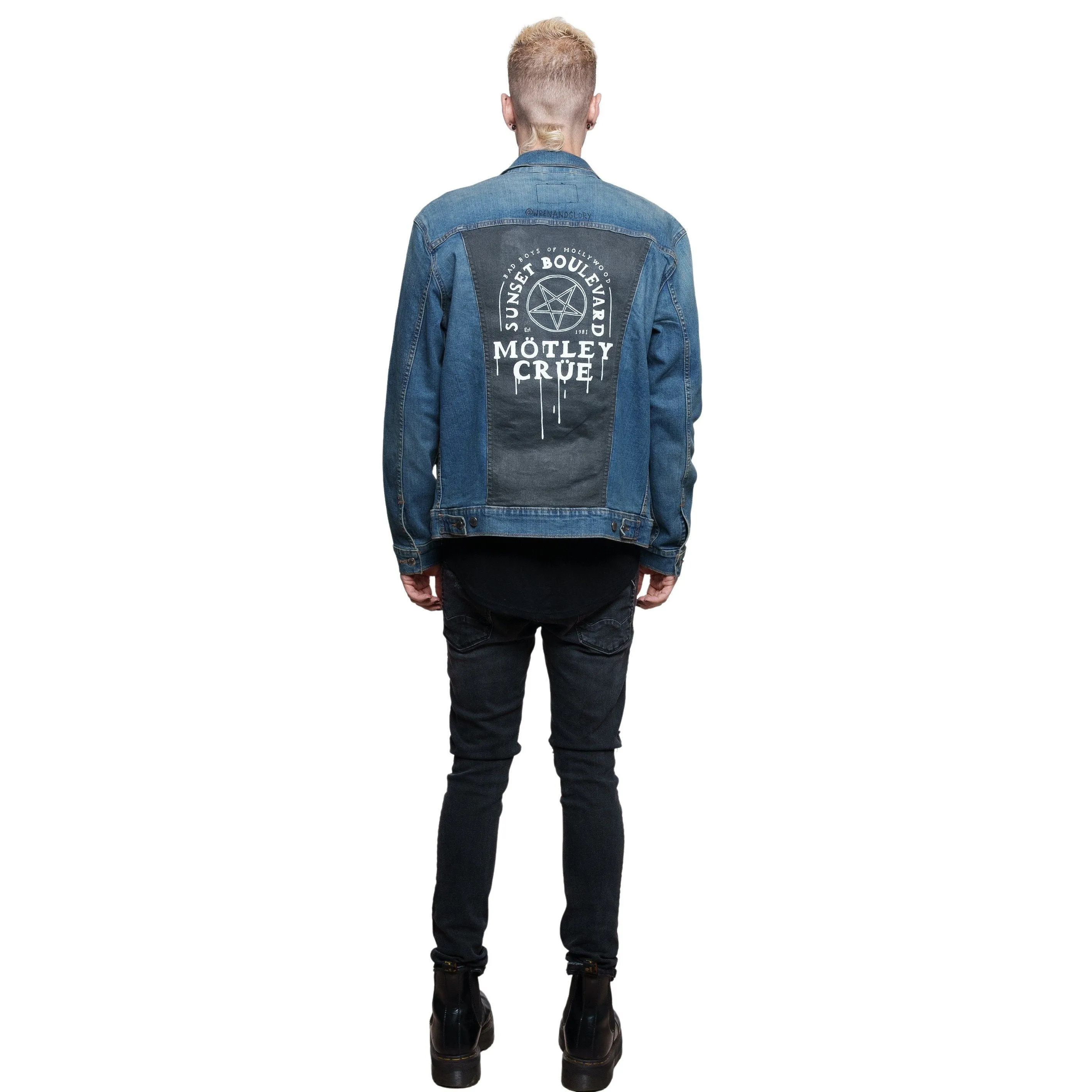 'MOTLEY CRUE' DENIM JACKET - Men