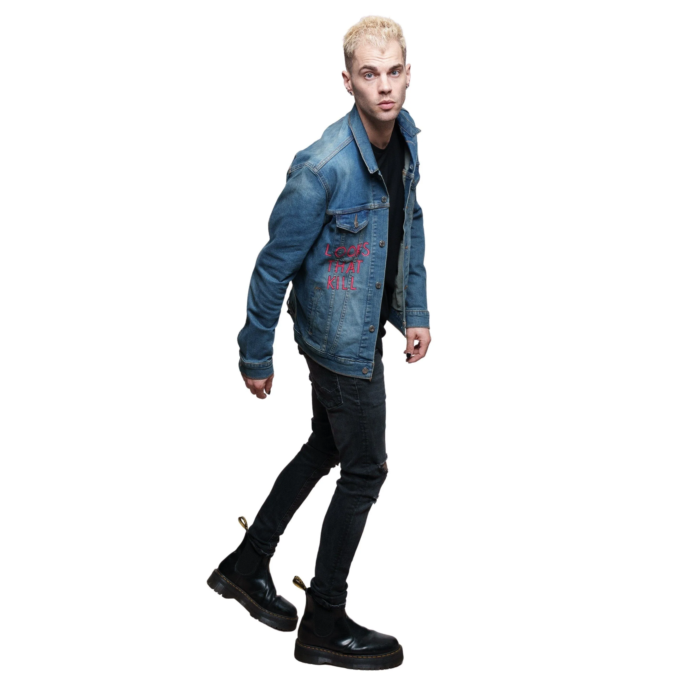 'MOTLEY CRUE' DENIM JACKET - Men