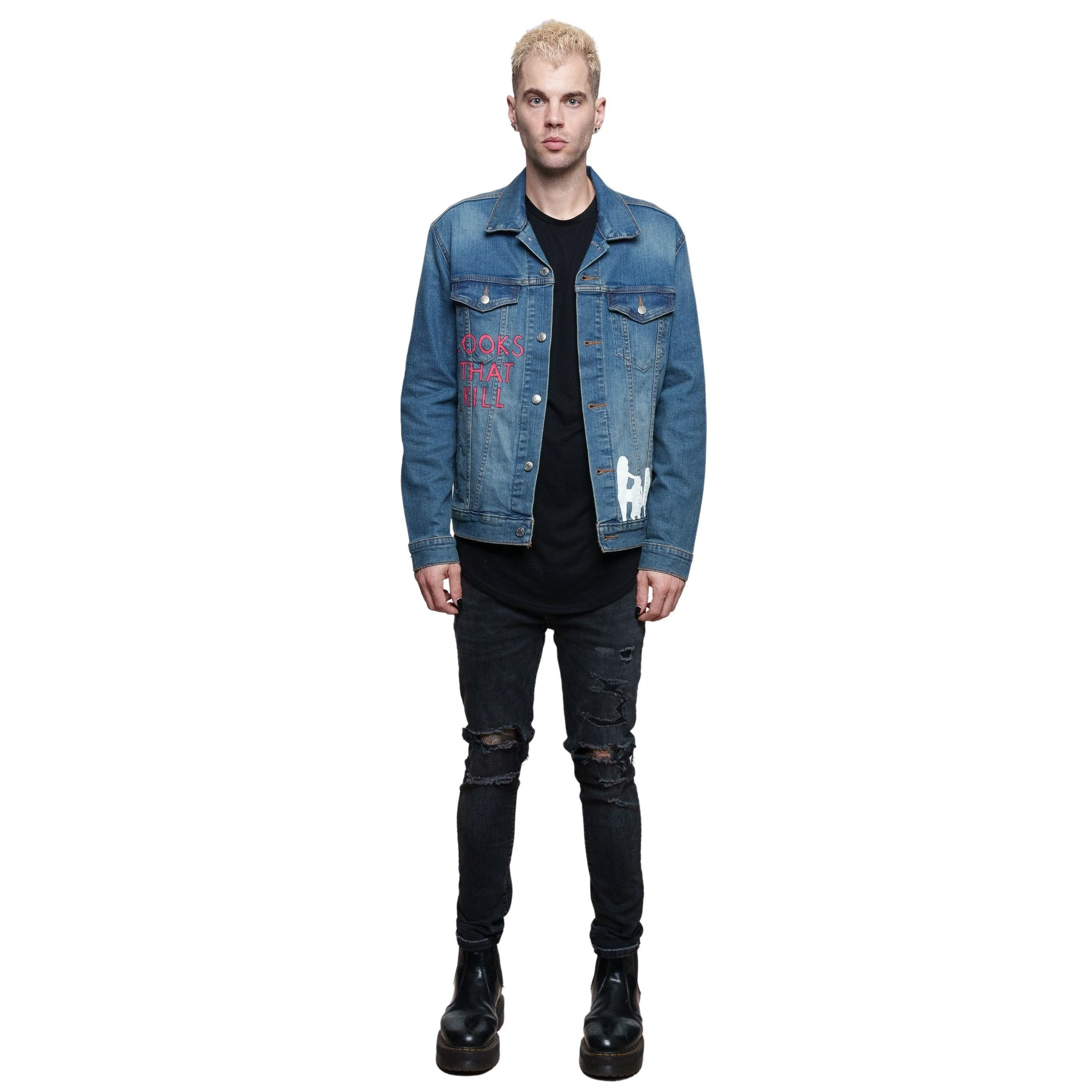 'MOTLEY CRUE' DENIM JACKET - Men