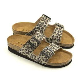 NAOT WOMENS SANTA BARBARA SANDAL CHEETAH