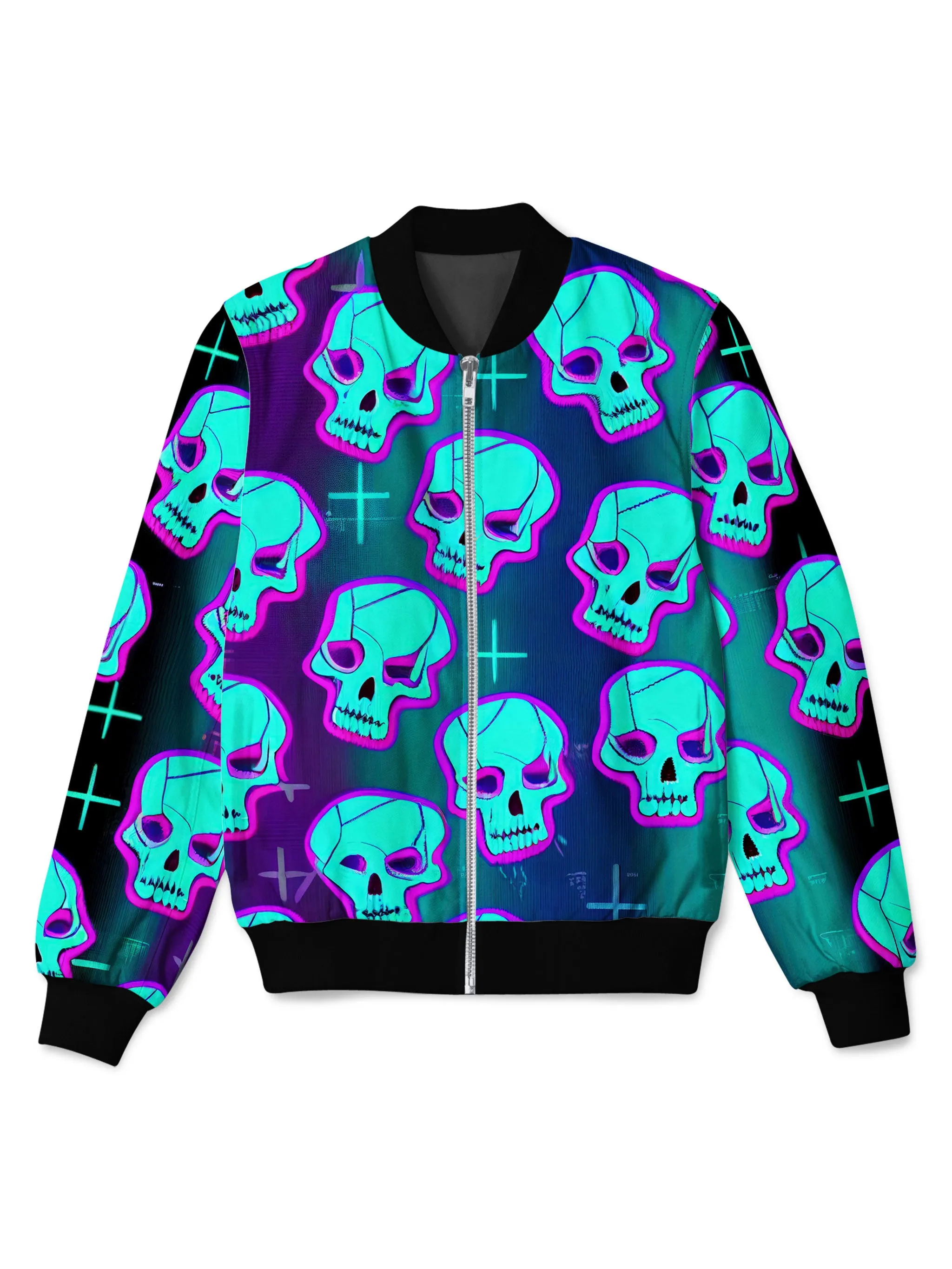 Neon Fright Bomber Jacket