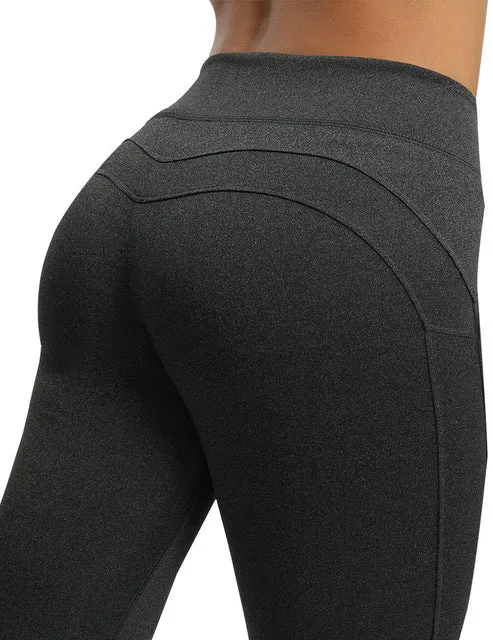 New Women Leggings Push Up Workout  Fitness Female Legging Fashion High Waist Casual Patchwork Leggings Mujer Female