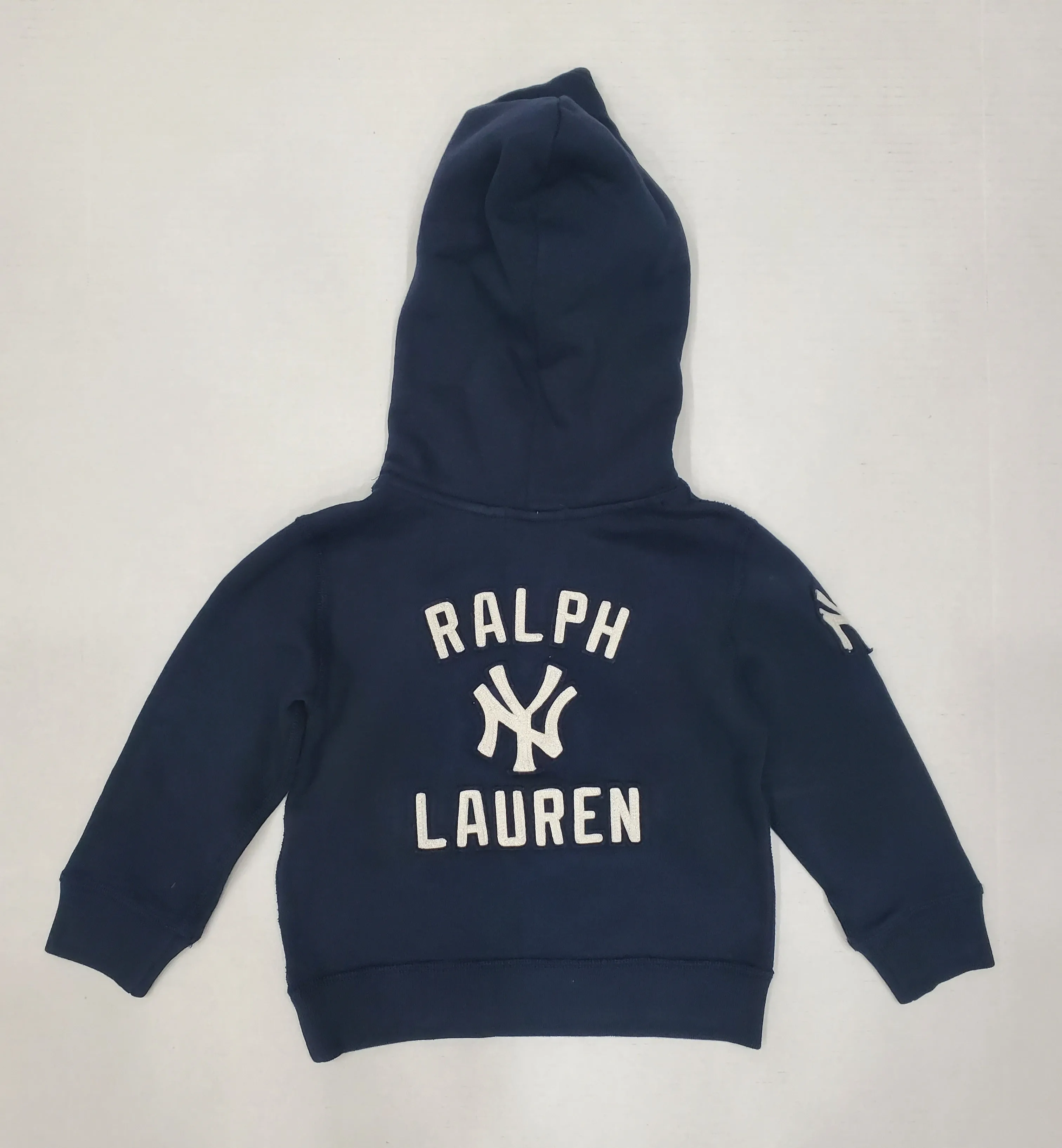 Nwt Kids Boys Polo Ralph Lauren Navy Yankee Hoody (8-20)