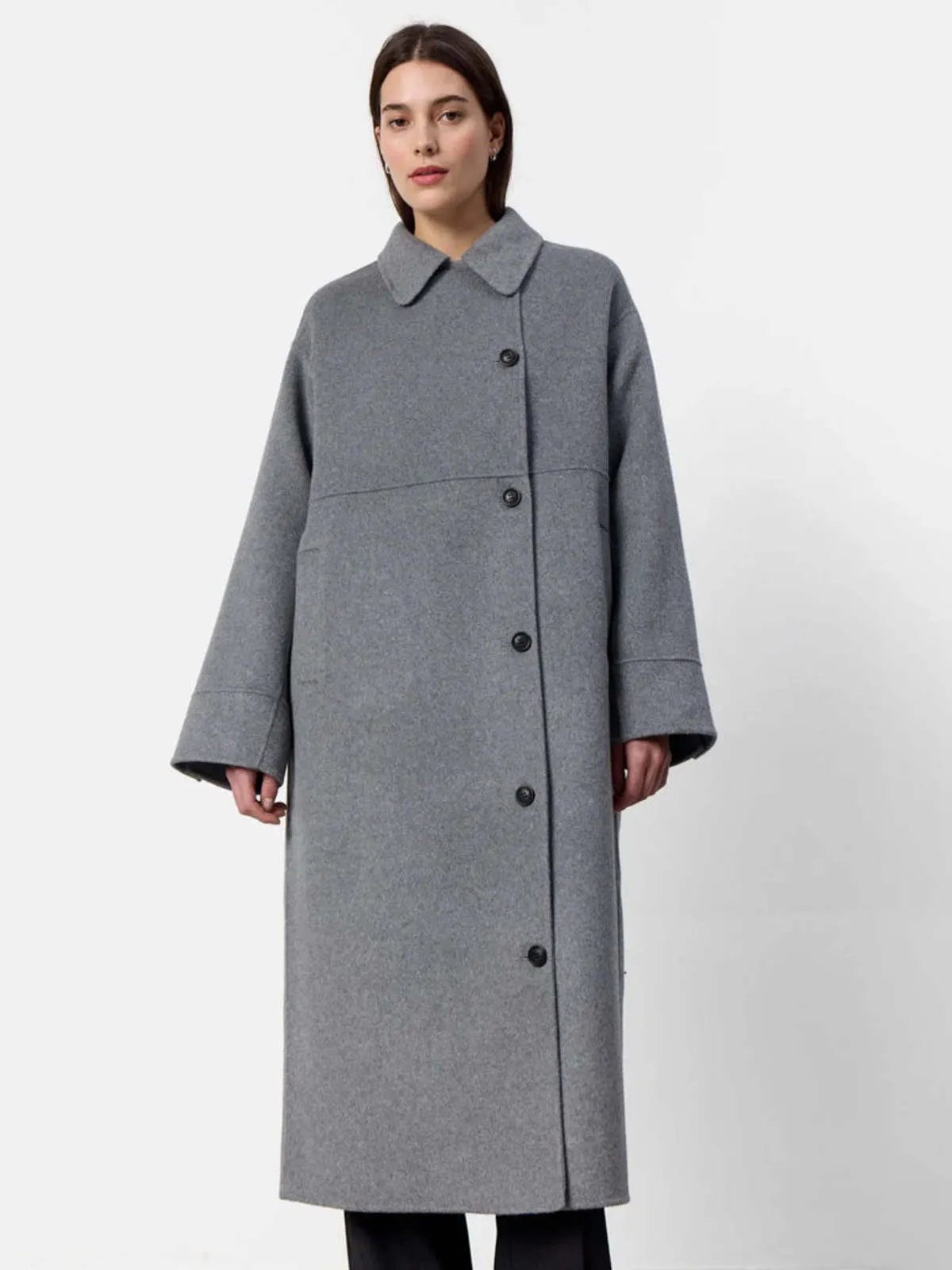 Owa OS Military Coat - Grey