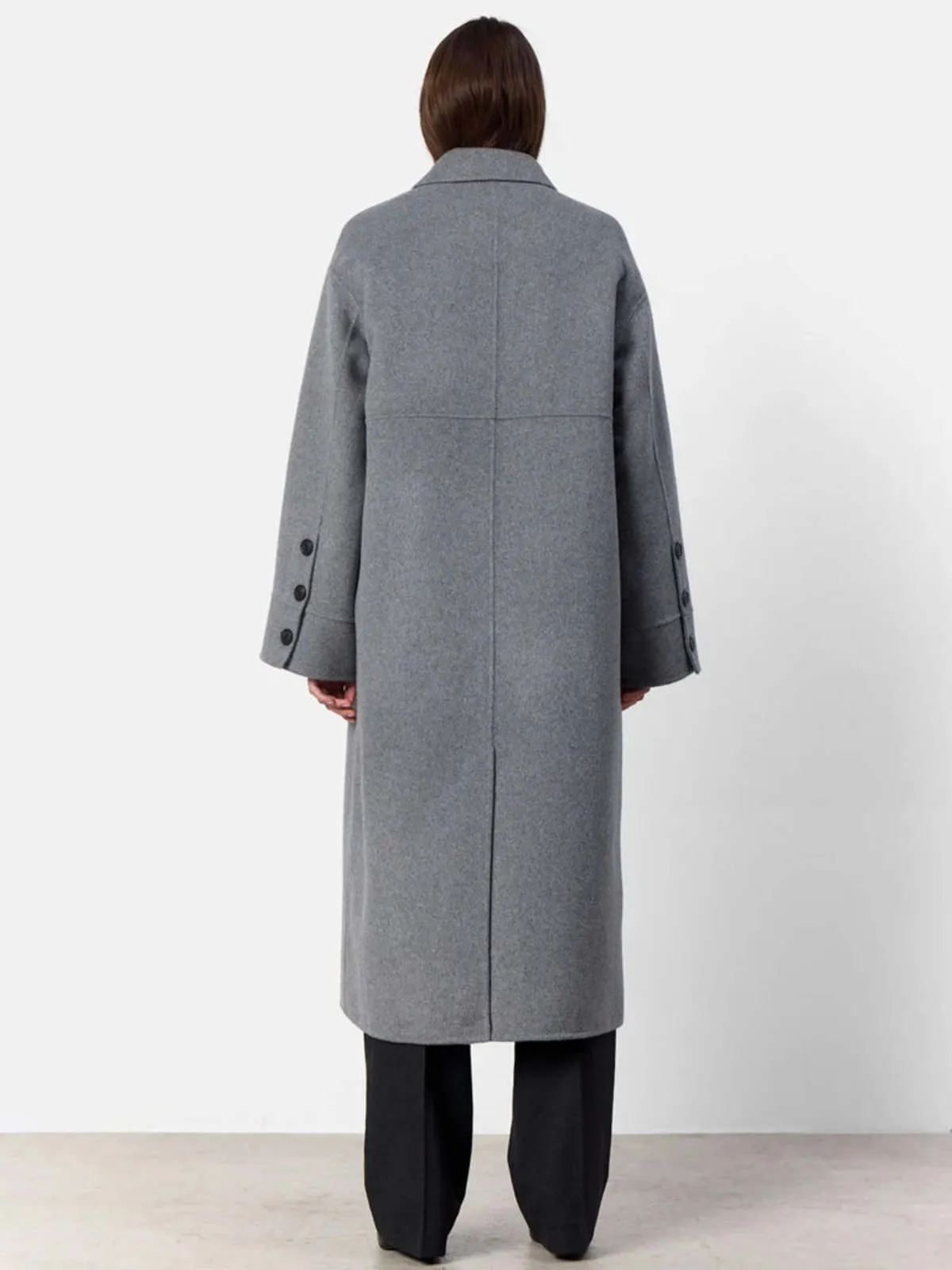 Owa OS Military Coat - Grey