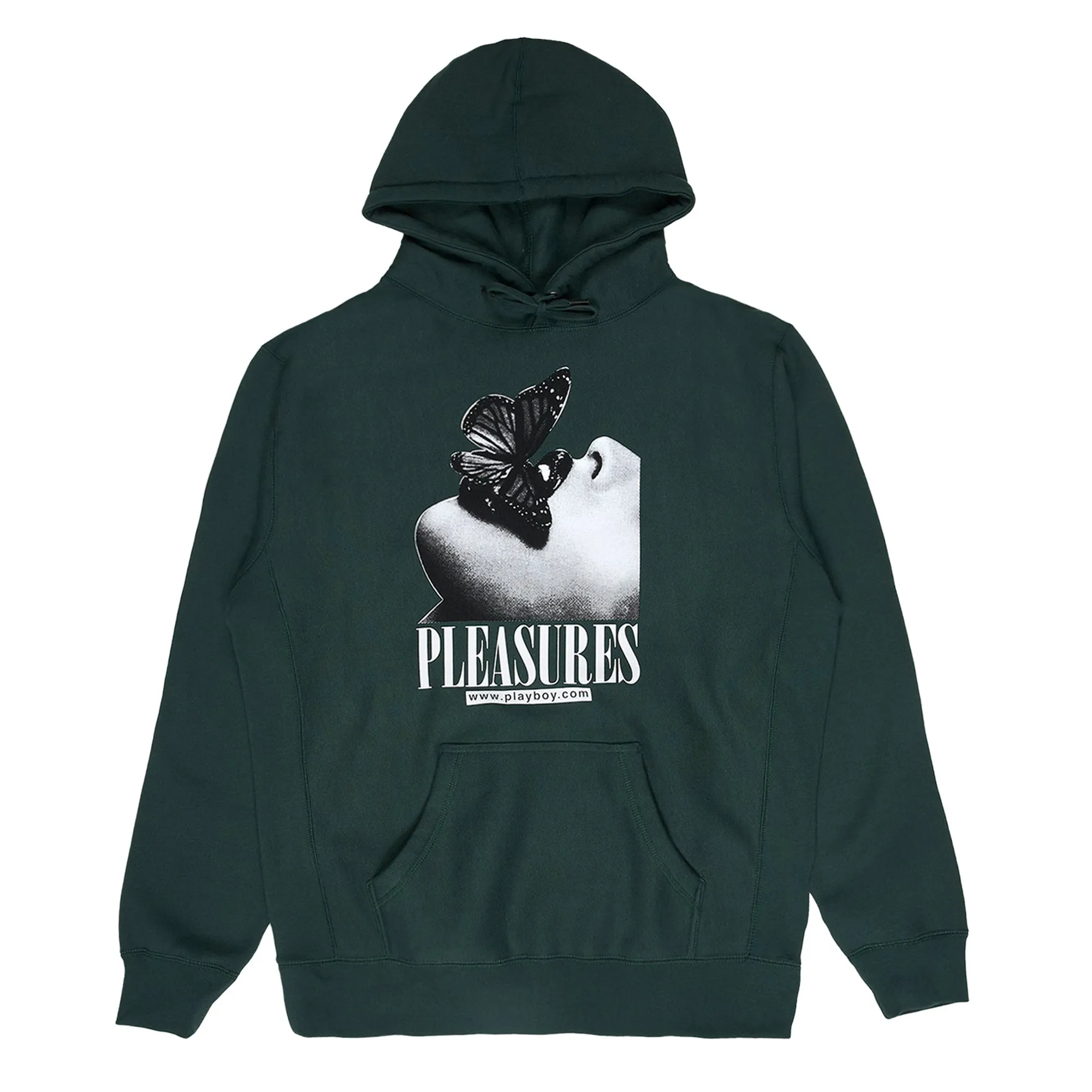 Pleasures Men x PLAYBOY Eat Hoody Alpine Green PB008-GRN