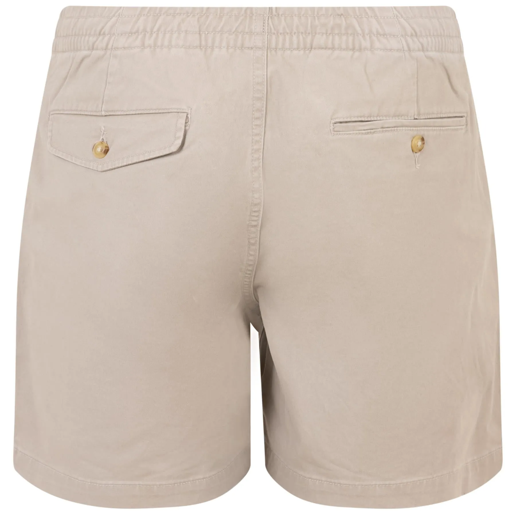 Polo Golf Classic Fit Cotton Knit Prepster Shorts Khaki Tan - SU24