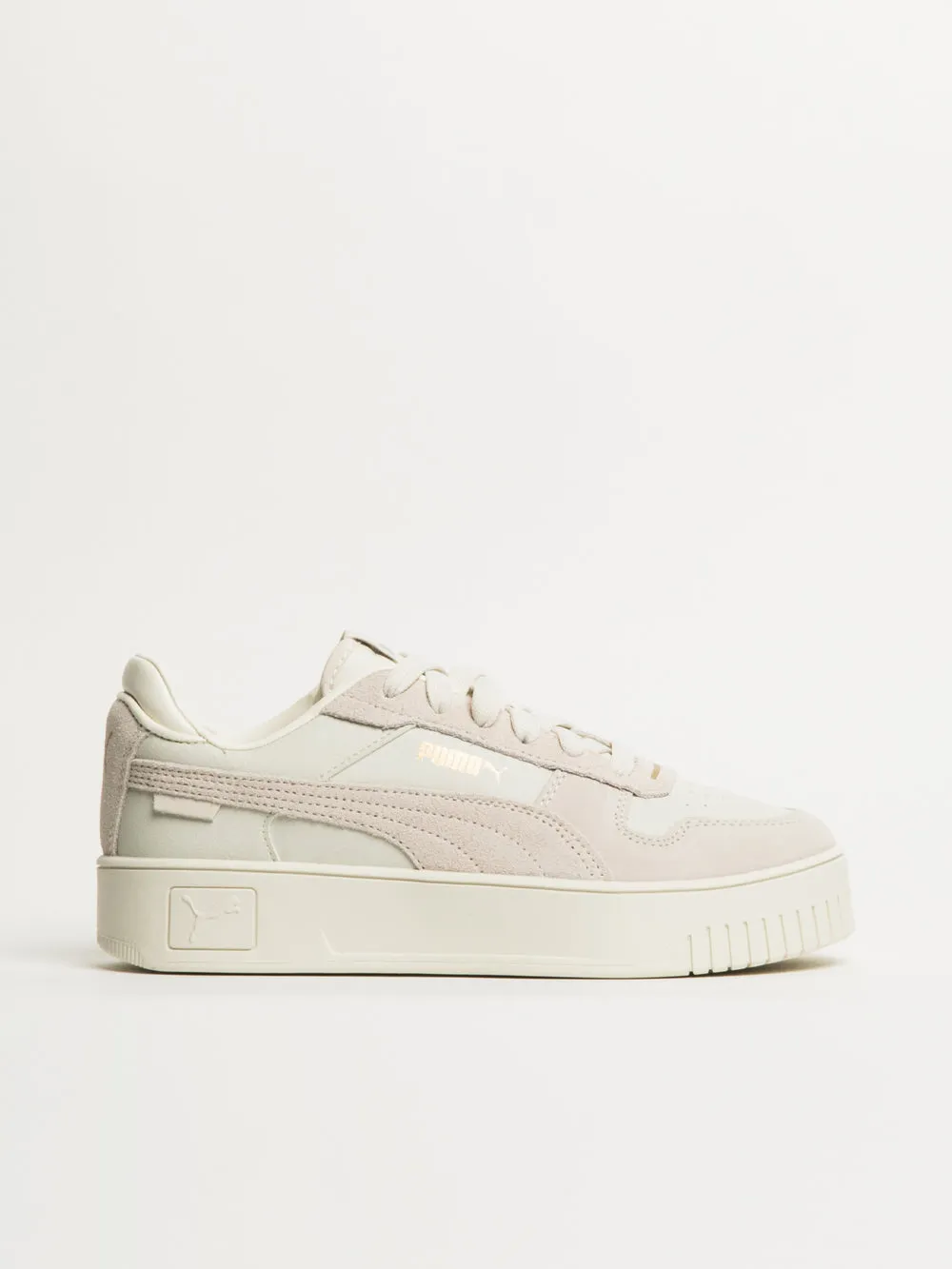 PUMA WOMENS PUMA CARINA STREET SUEDE SNEAKER