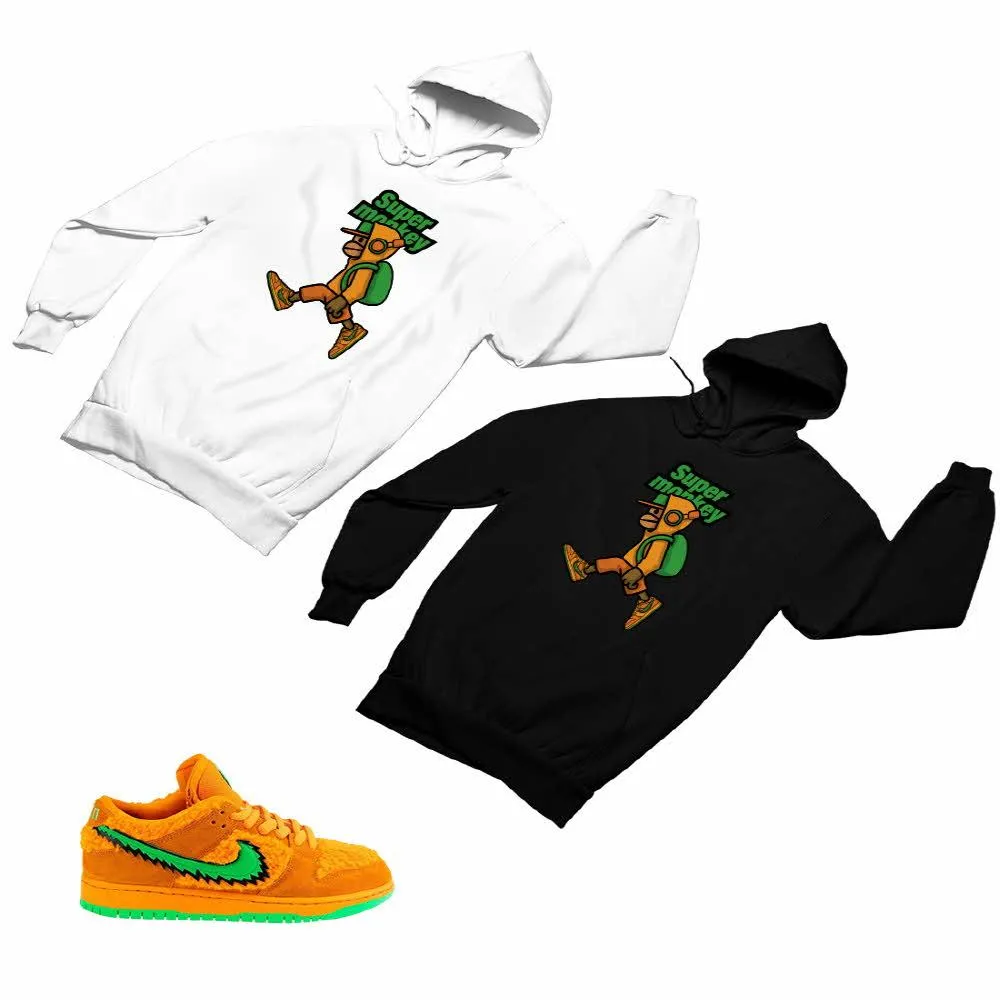 SB Dunk Low Orange Bear Matching Custom Designed Hoodies ND 1-5-11