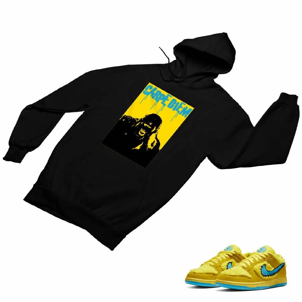 SB Dunk Low Yellow Matching Custom Designed Hoodies ND 1-4-8