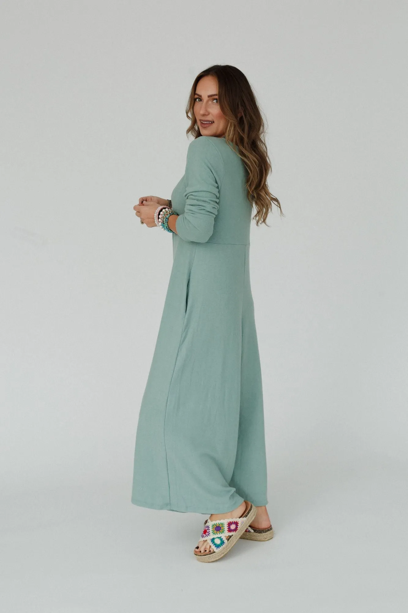 Simply Comfort Jumpsuit - Teal