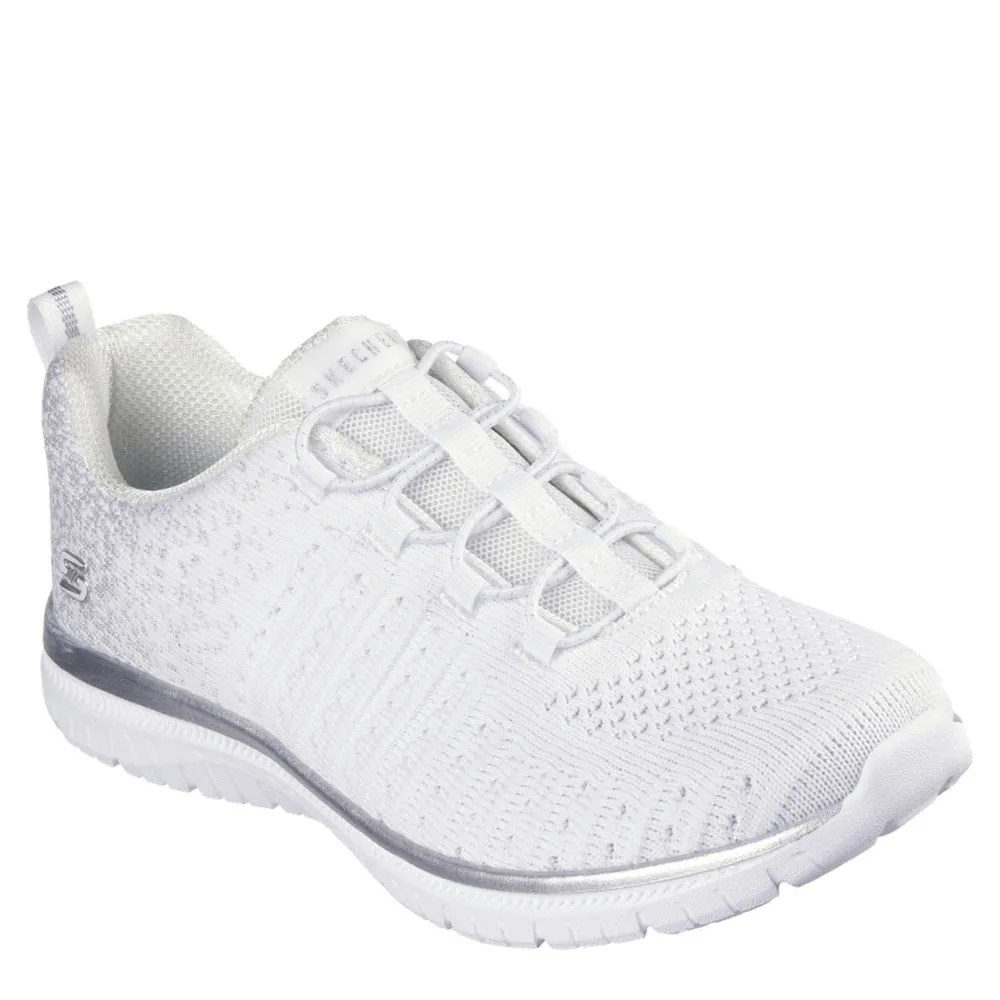 SKECHERS  WOMENS VIRTUE SLIP ON SNEAKER