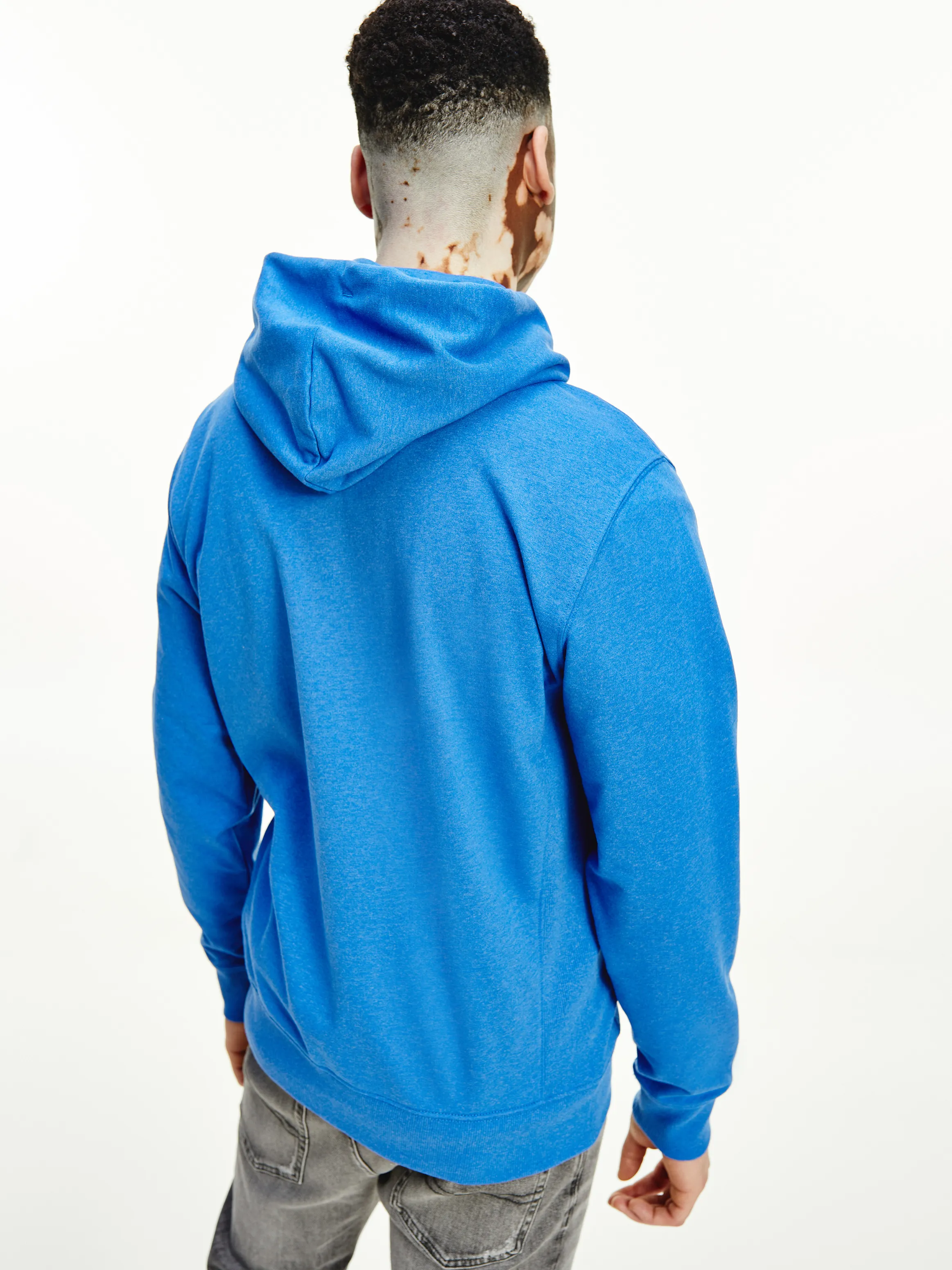 Straight Logo Heathered Hoodie | Hoodies | Tommy Hilfiger