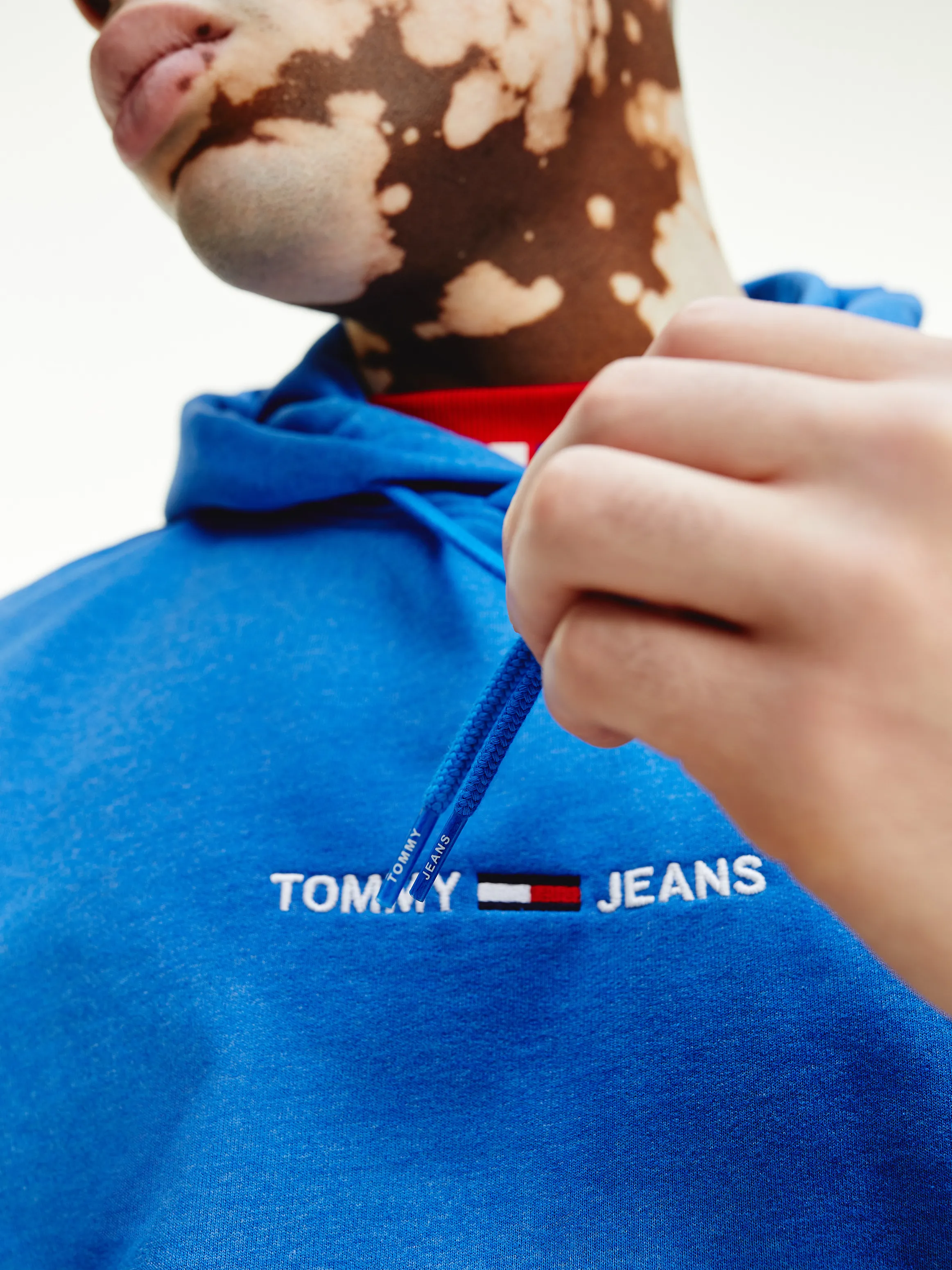 Straight Logo Heathered Hoodie | Hoodies | Tommy Hilfiger