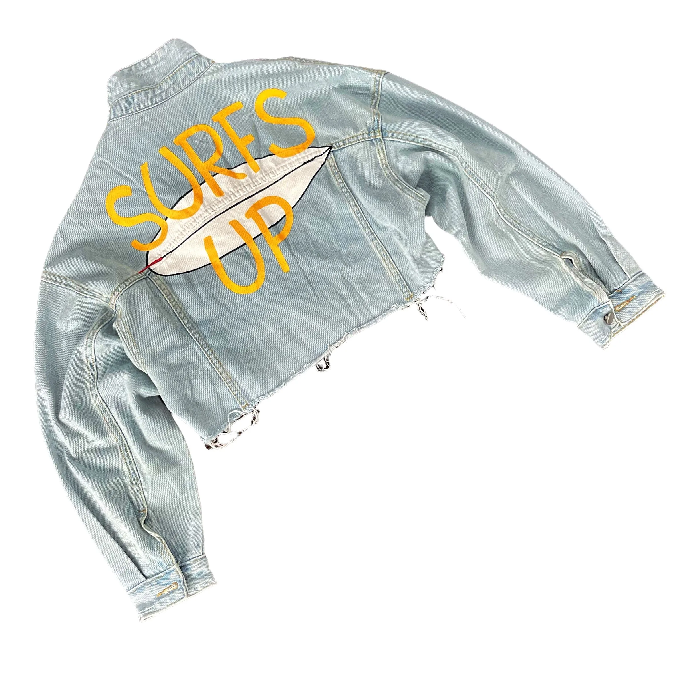 'Surfs Up' Denim Jacket