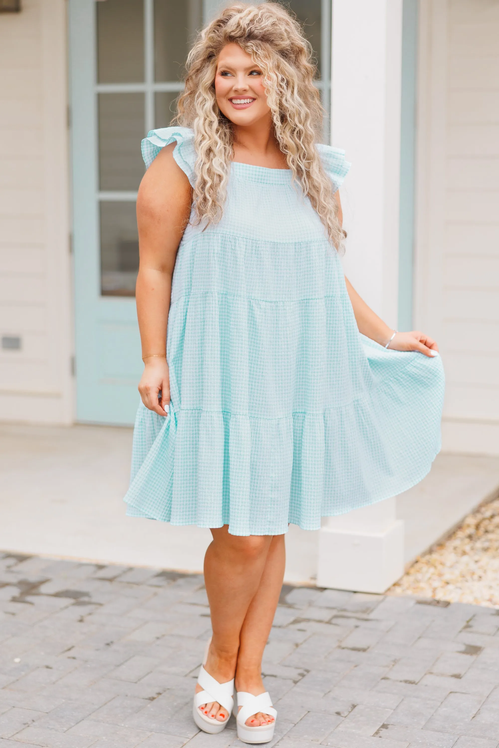 Sweet Talks Dress, Mint