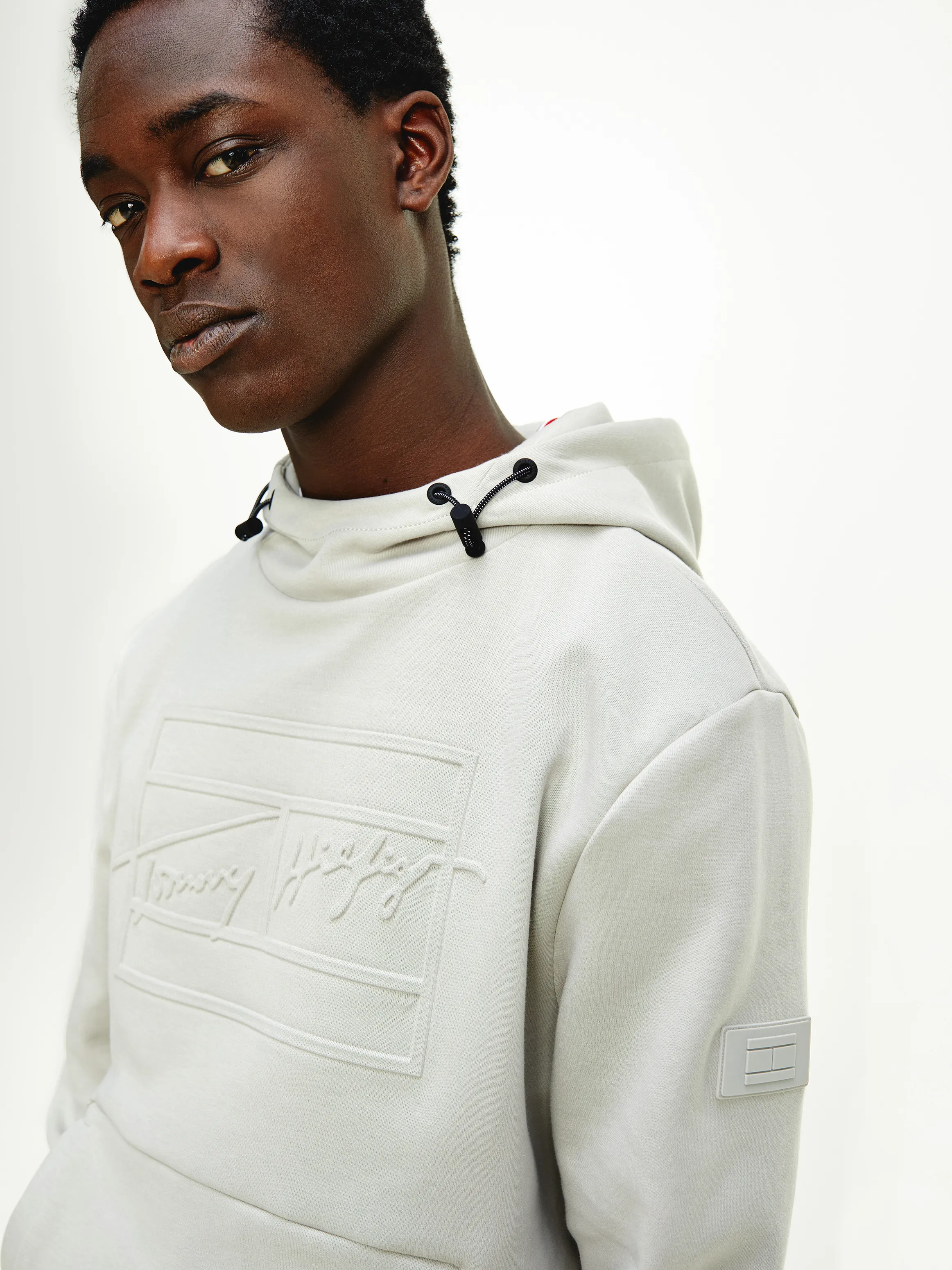 Th Signature Embossed Hoodie | Hoodies | Tommy Hilfiger