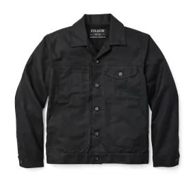 Tin Cloth Short Lined Cruiser Jacket - Black