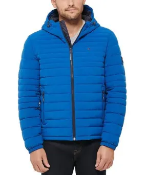 Tommy Hilfiger Mens Insulated Hooded Puffer Jacket