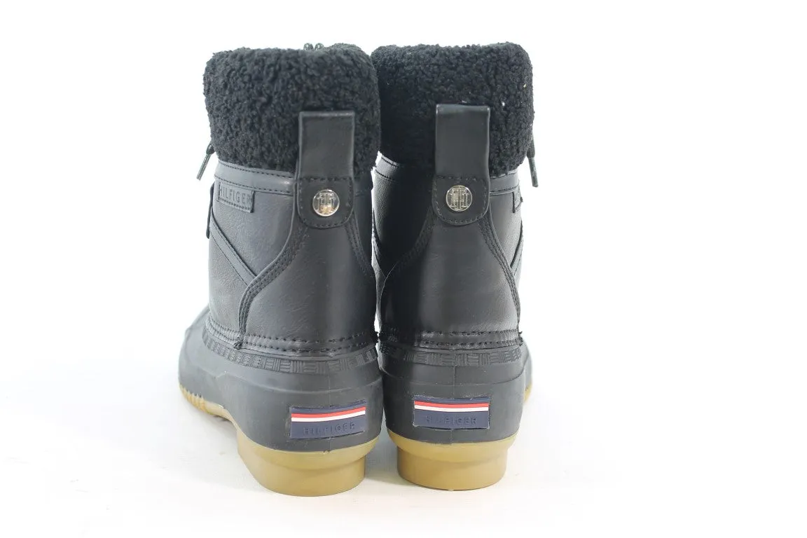 Tommy Hilfiger Rian Women's Black Boots 7M(ZAP19083)