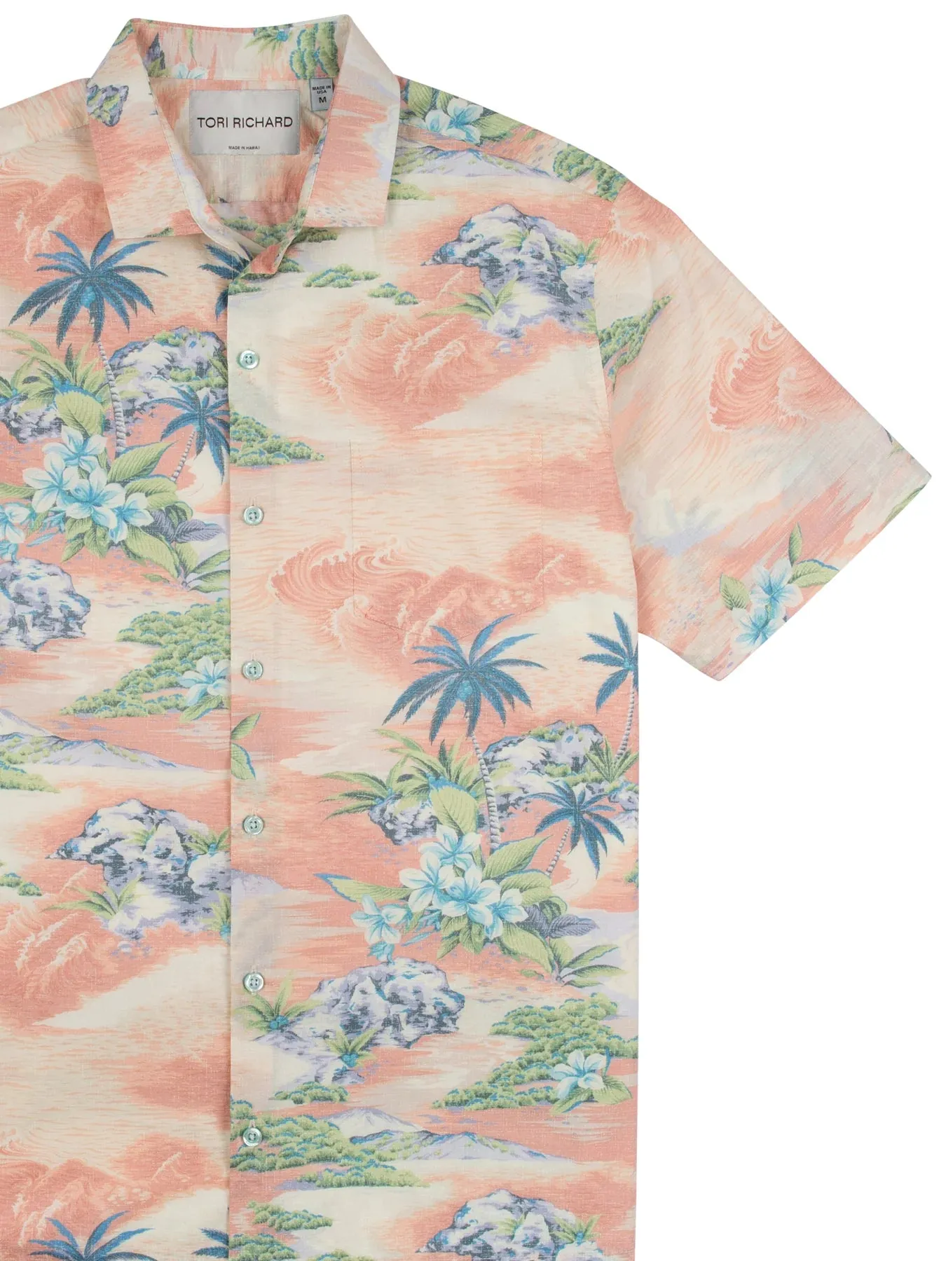 Tori Richard Panorama SS Shirt - Sunset