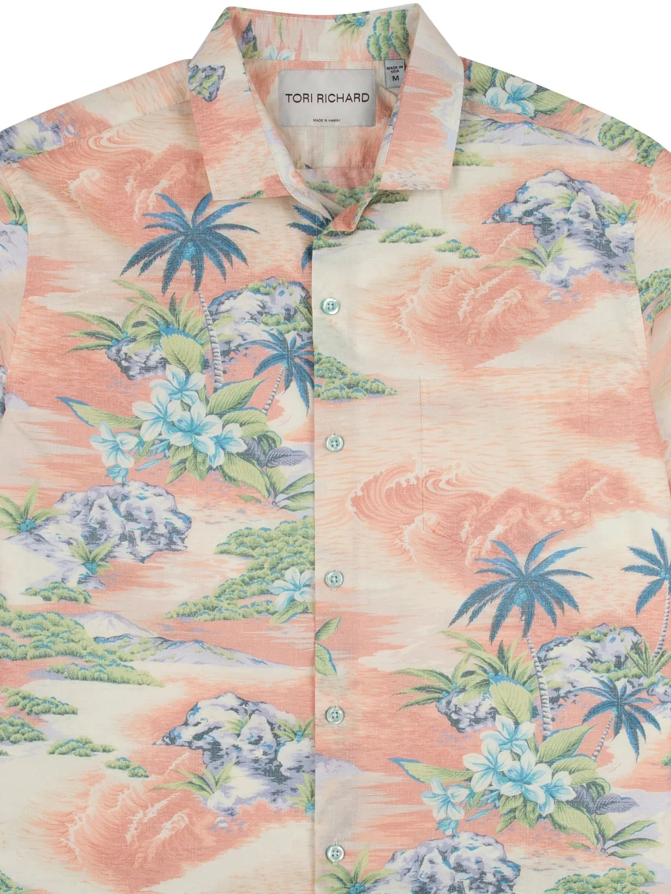 Tori Richard Panorama SS Shirt - Sunset