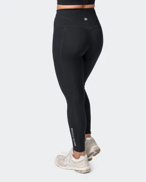 Unrivalled Everyday Ankle Length Leggings - Black