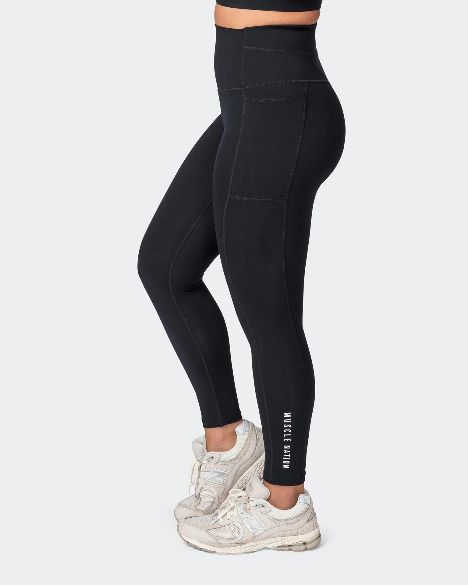 Unrivalled Everyday Ankle Length Leggings - Black