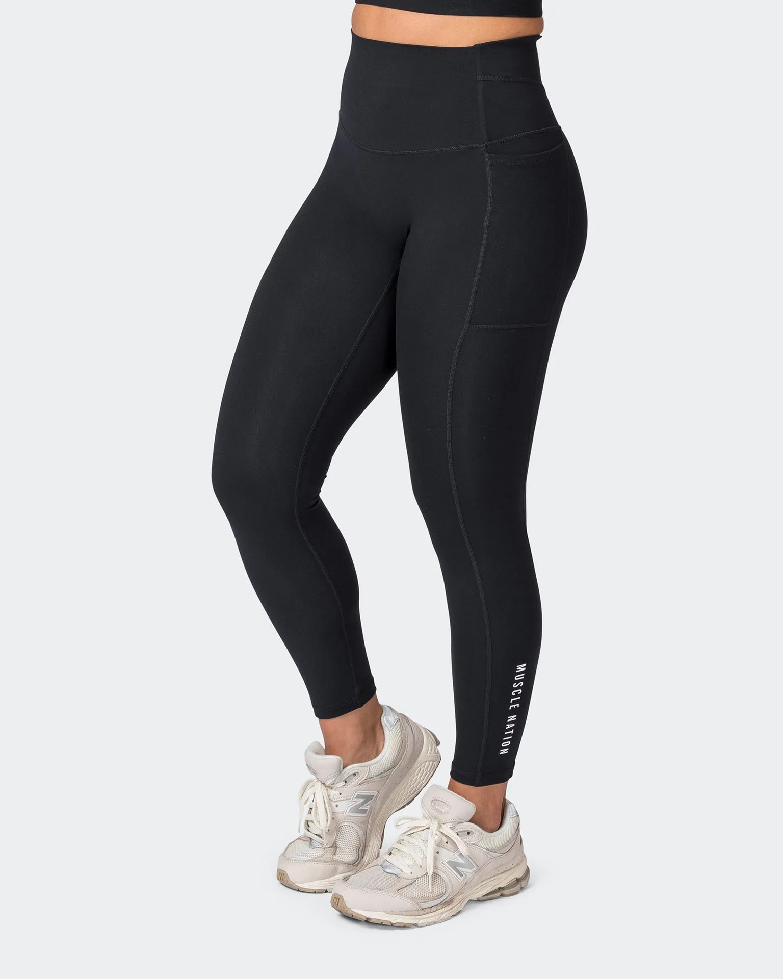 Unrivalled Everyday Ankle Length Leggings - Black