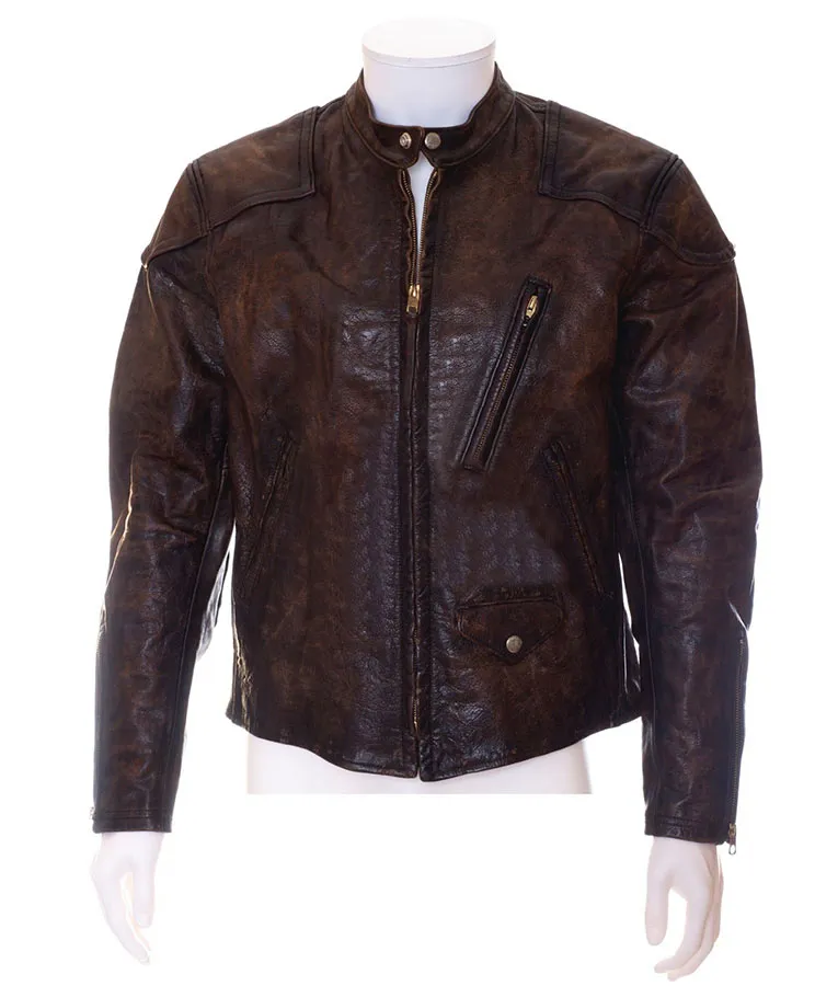 Venom Eddie Brock Leather Jacket - Mens Leather Jacket