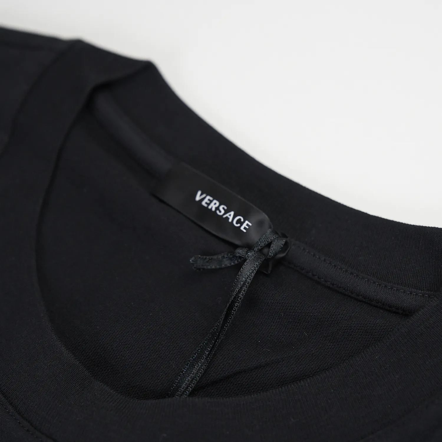 VERSACE  |Plain Logo Luxury T-Shirts