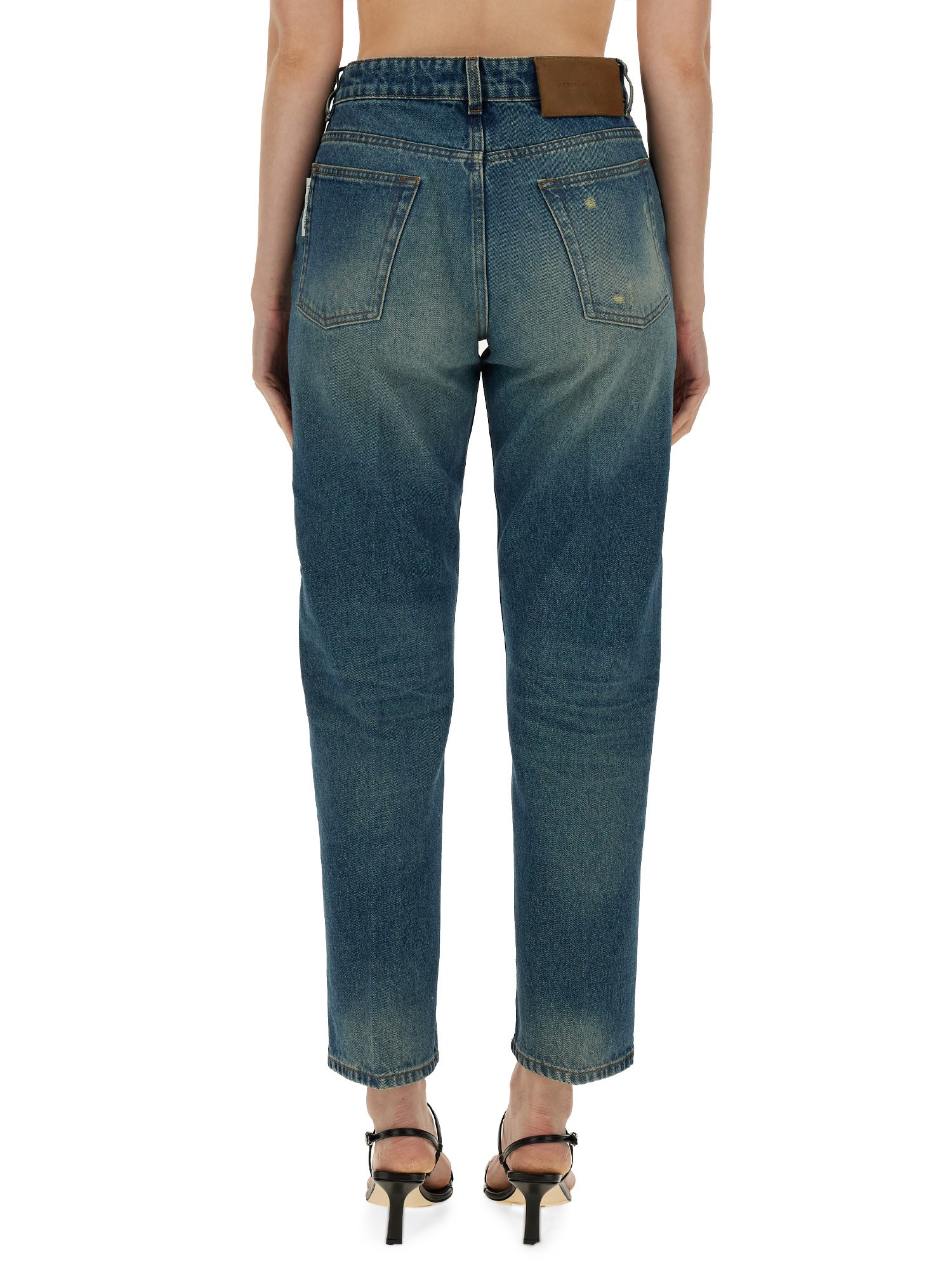 VICTORIA BECKHAM    STRAIGHT LEG JEANS