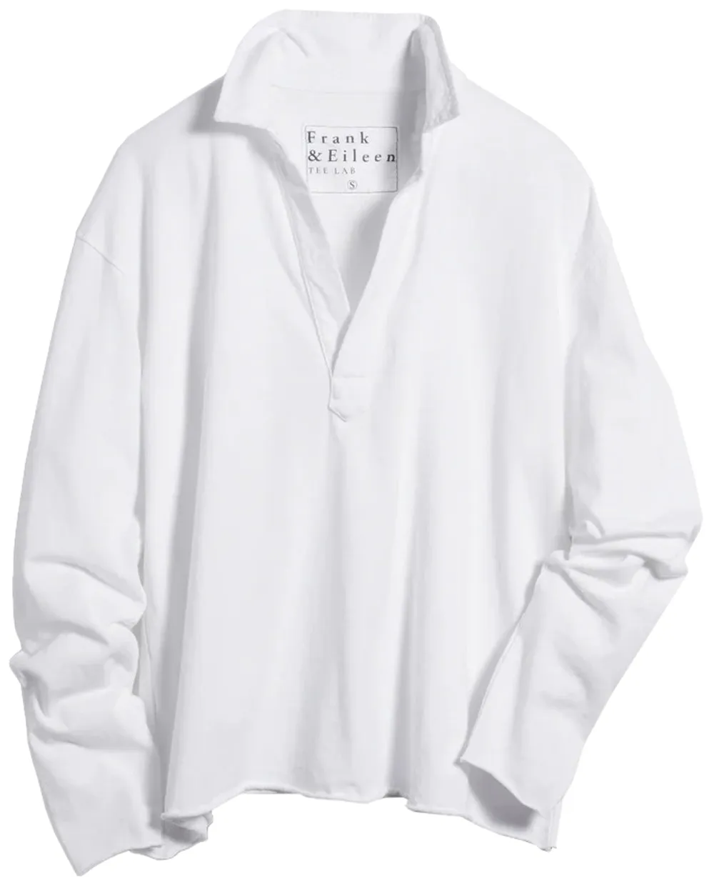 White Patrick Popover Henley