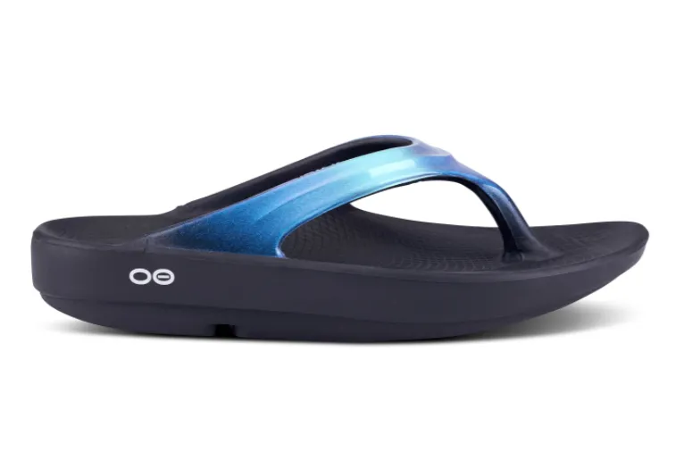 WOMEN’S OOFOS OOLALA (1400) LUXE SANDAL – ATLANTIS