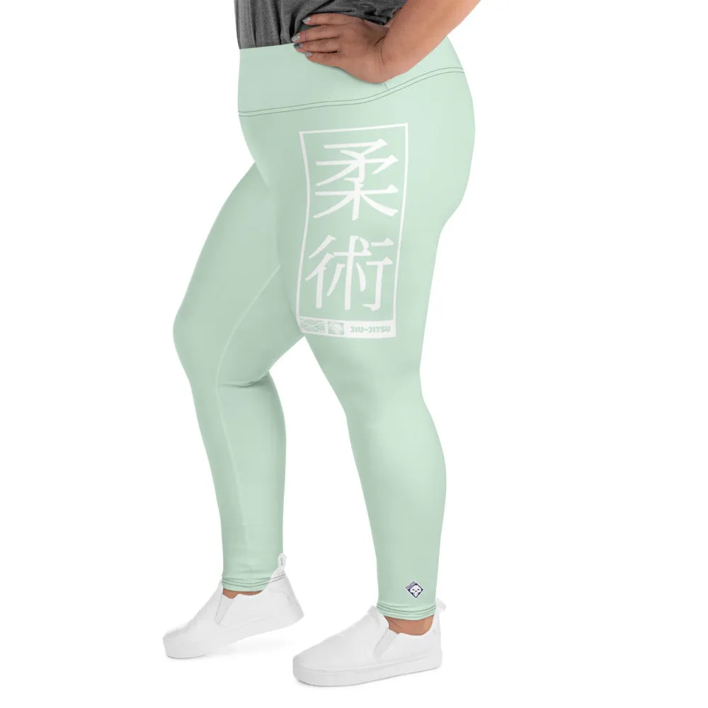 Women's Plus Size Yoga Pants Workout Leggings For Jiu Jitsu 011 - Surf Crest