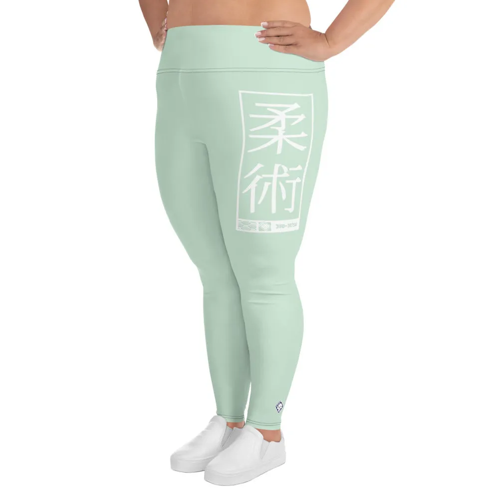 Women's Plus Size Yoga Pants Workout Leggings For Jiu Jitsu 011 - Surf Crest