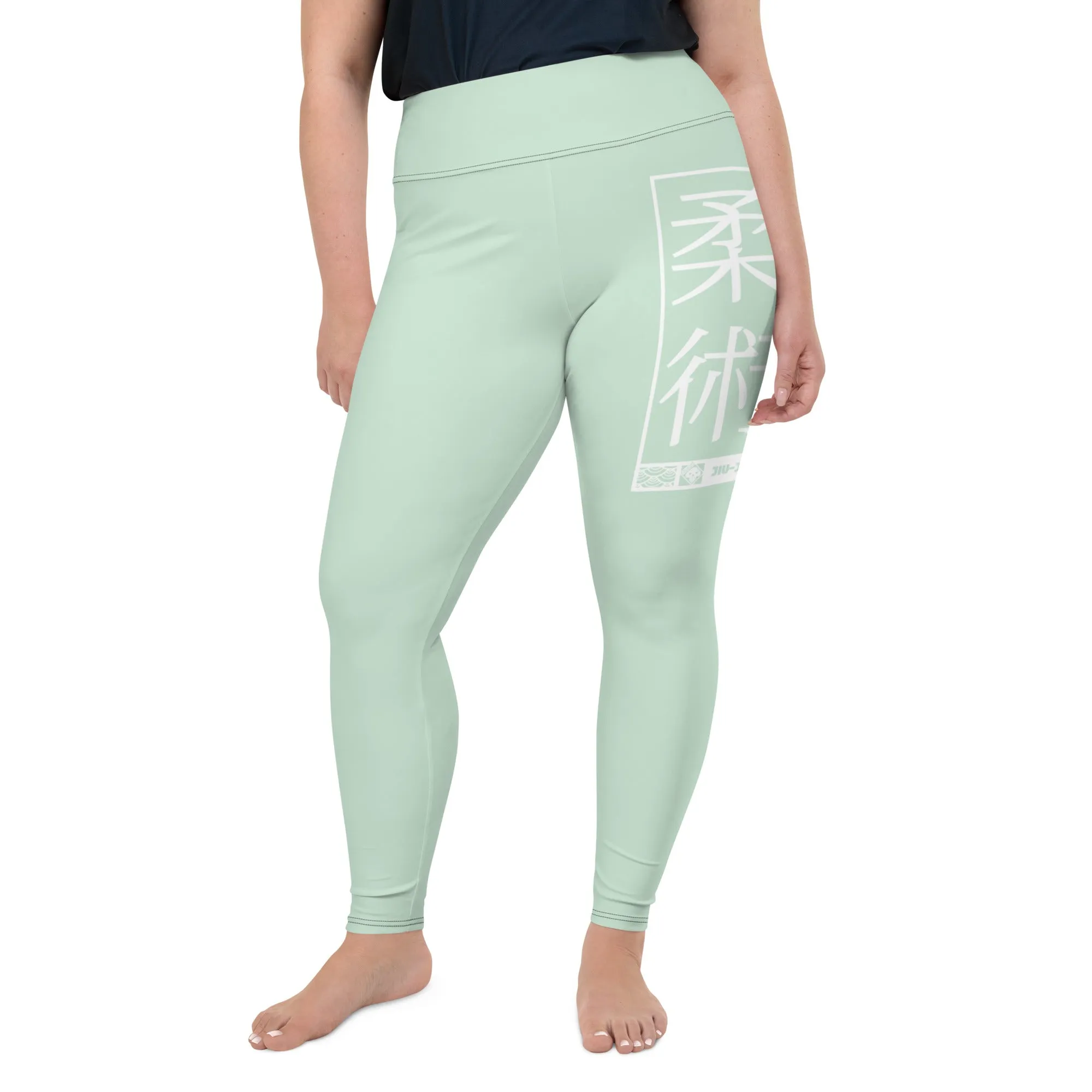 Women's Plus Size Yoga Pants Workout Leggings For Jiu Jitsu 011 - Surf Crest