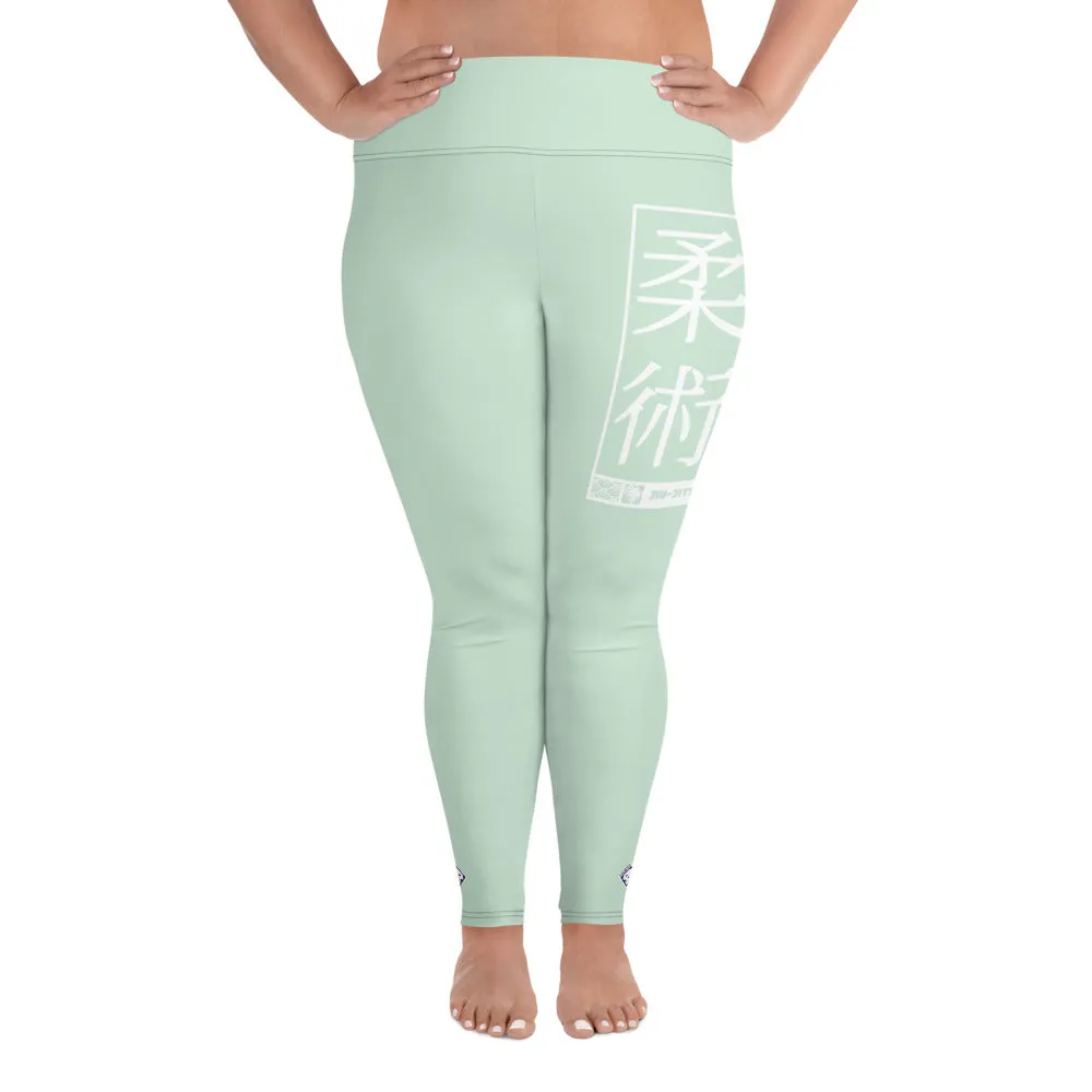 Women's Plus Size Yoga Pants Workout Leggings For Jiu Jitsu 011 - Surf Crest